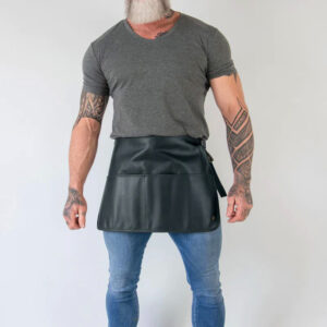 VINTAGE BLACK UTILITY APRON