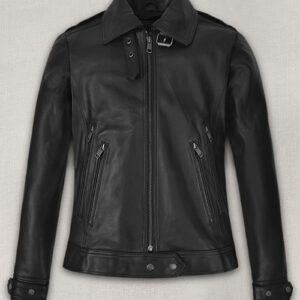 BLACKISH MOTO RIDER LEATHER JACKET