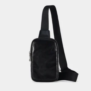 THE BELLUS – TOP-GRAIN COWHIDE LEATHER CROSSBODY BAG