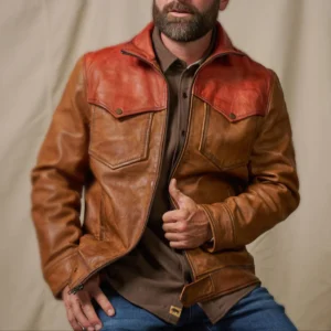 HS WESTERN ELKHORN LEATHER JACKET 🧥